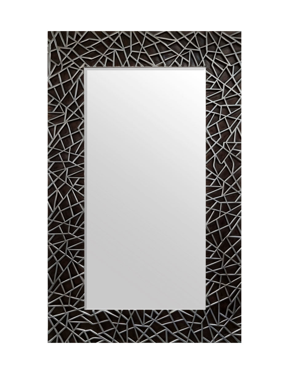 Espejo de Pared Aste Plata bronce 94x158 cm