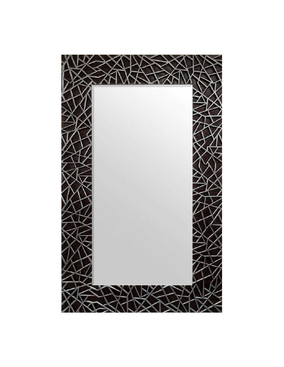 Espejo de Pared Aste Plata bronce 94x158 cm
