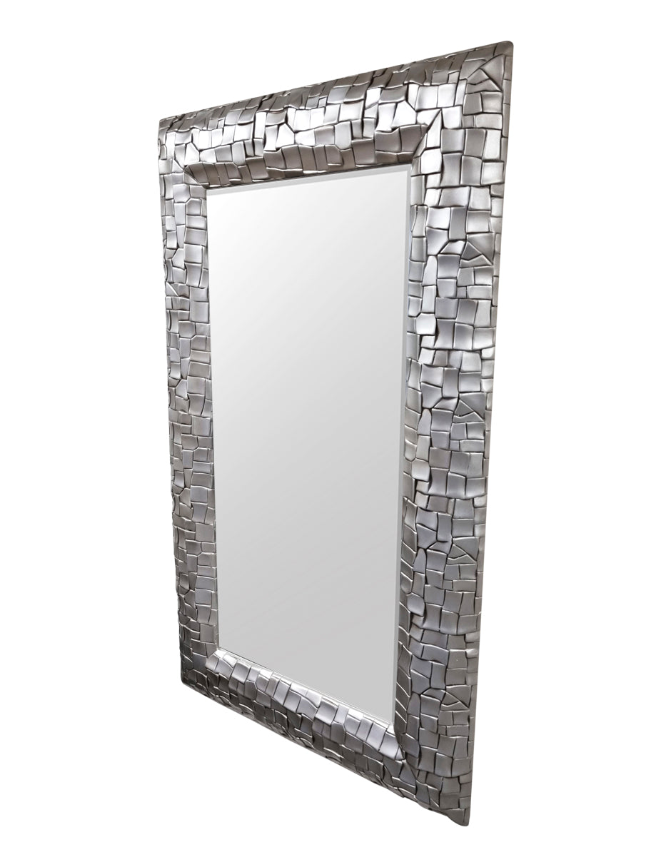 Espejo de Pared Pearl Plata de 96x160 cm