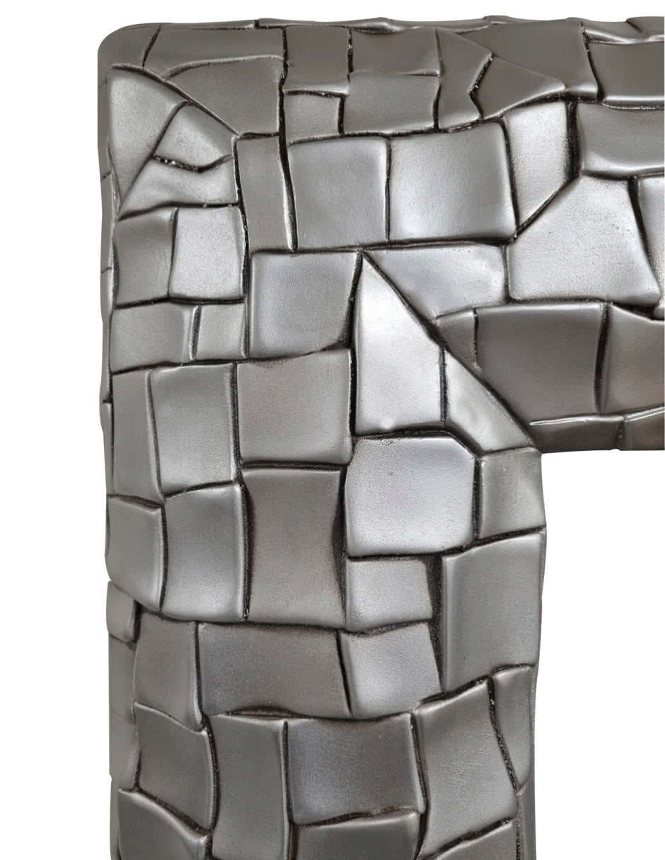 Espejo de Pared Pearl Plata de 96x160 cm