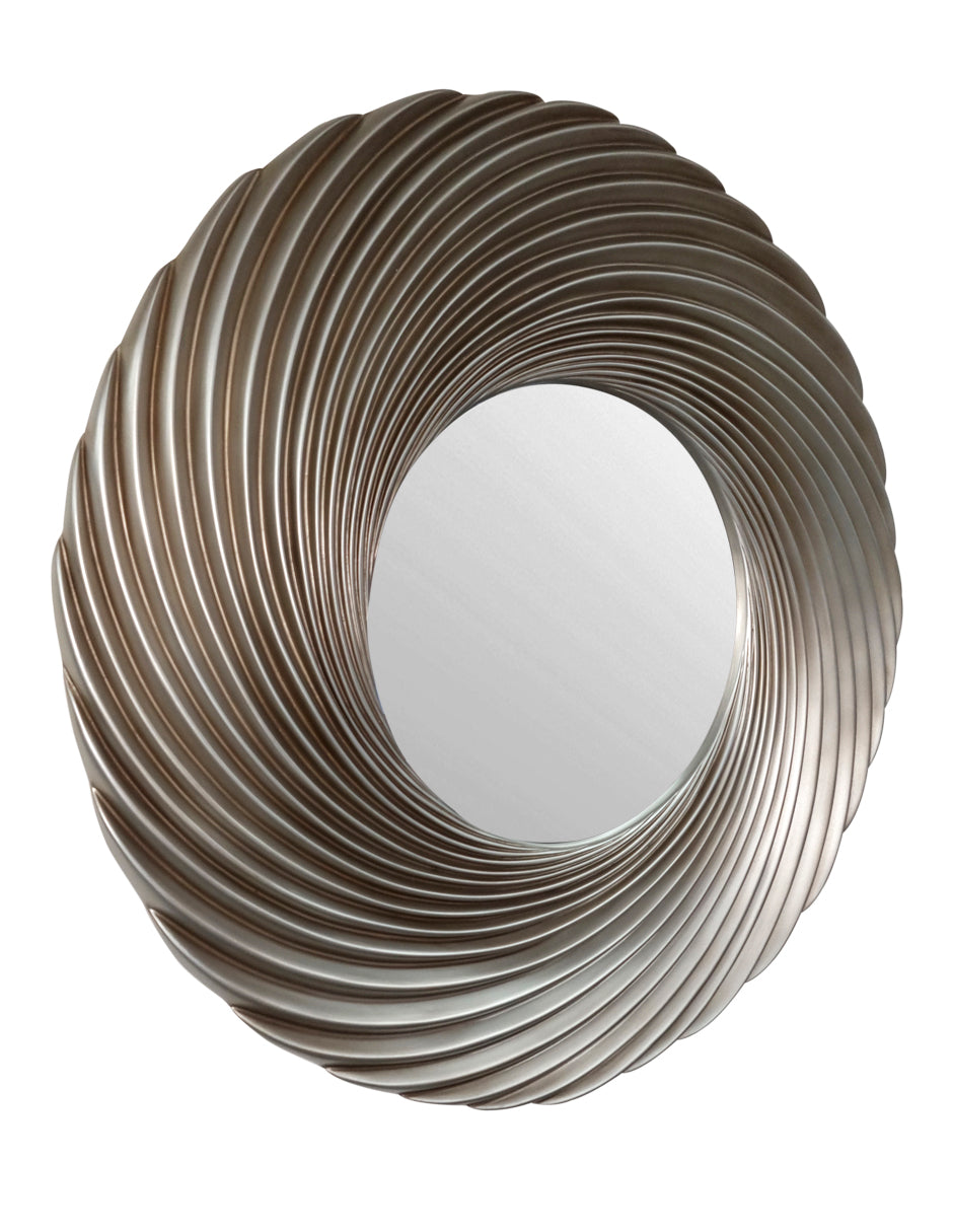 Espejo de Pared Anermo Plata de 104 cm de diámetro