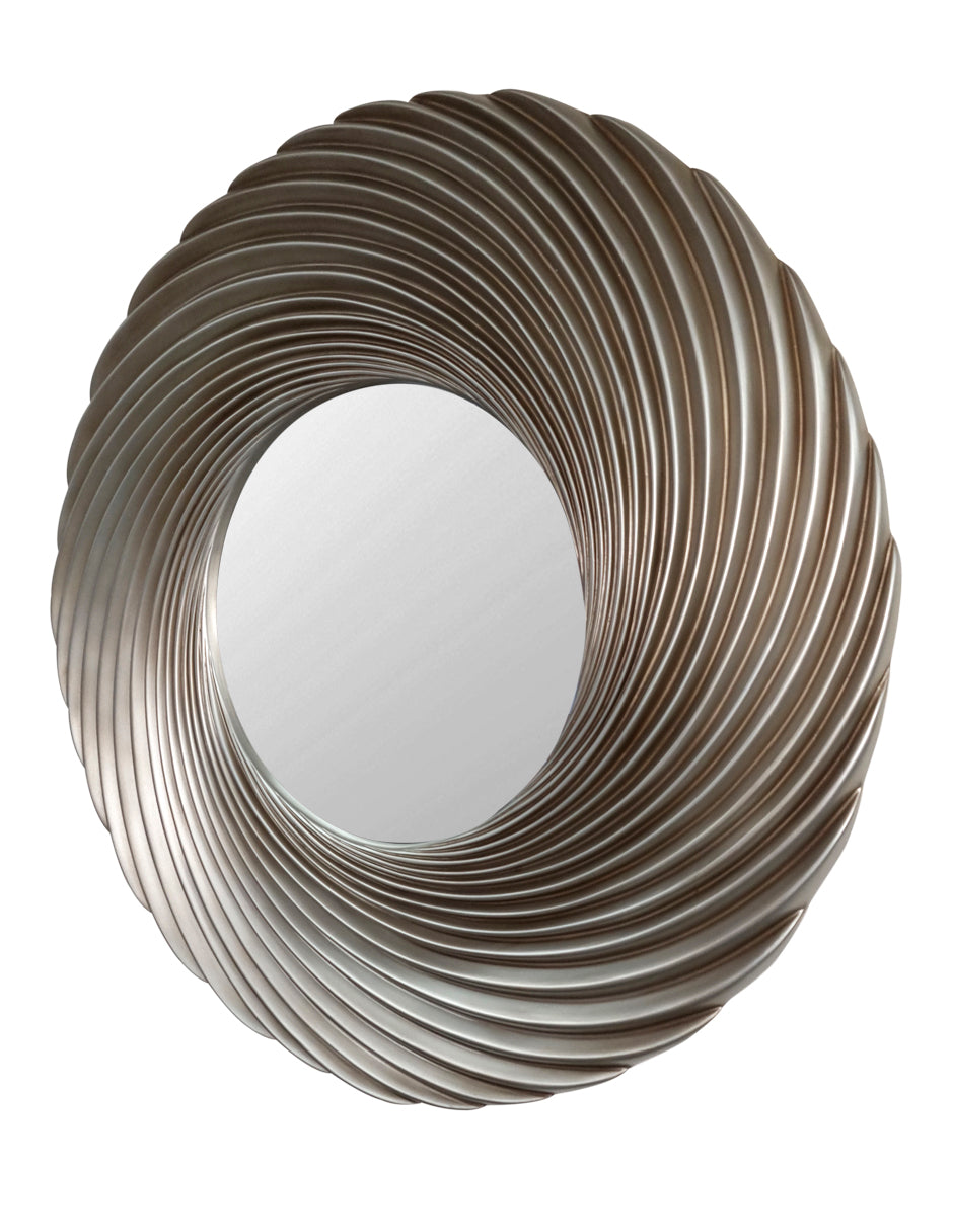 Espejo de Pared Anermo Plata de 104 cm de diámetro