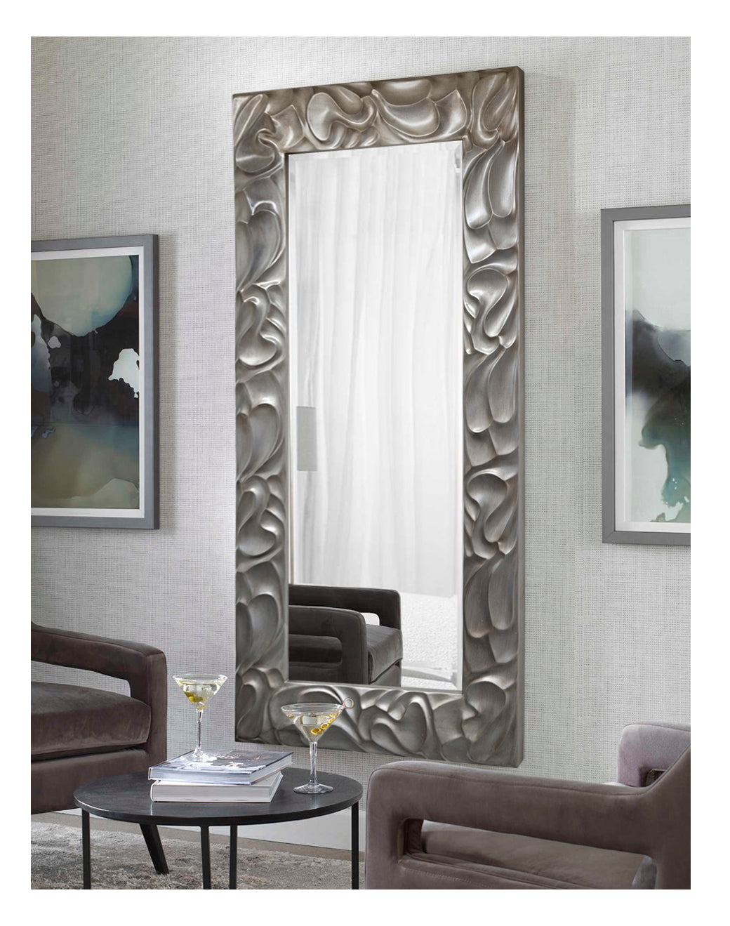 Espejo de Pared Mare Plata 94 x 184 cm