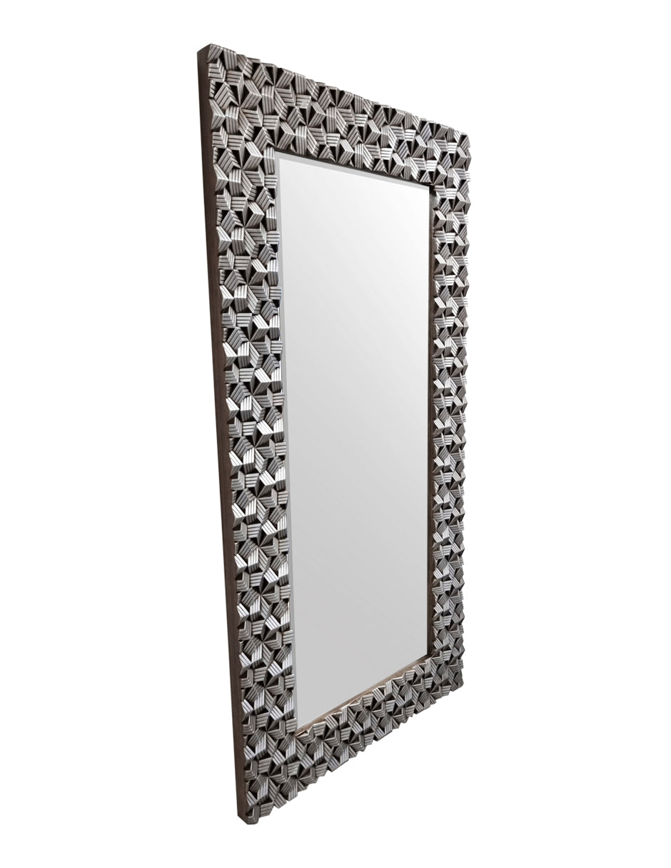 Espejo de Pared Kiu Plata 92x181 cm