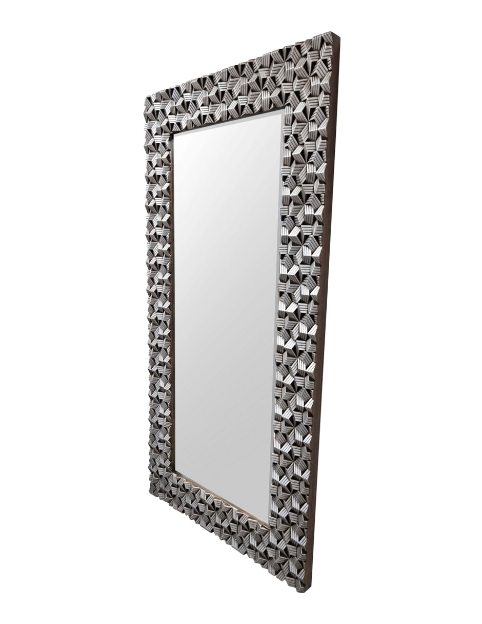 Espejo de Pared Kiu Plata 92x181 cm