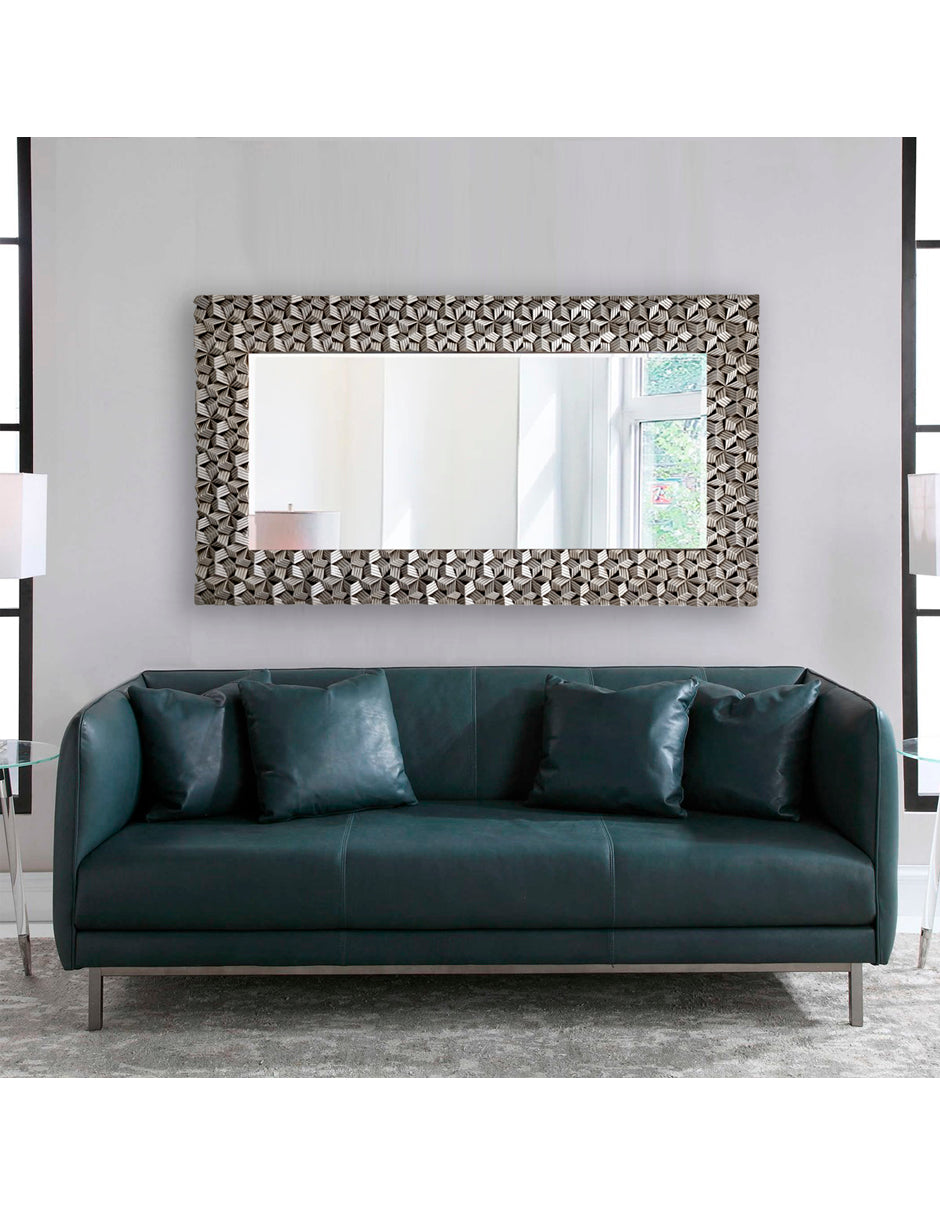 Espejo de Pared Kiu Plata 92x181 cm