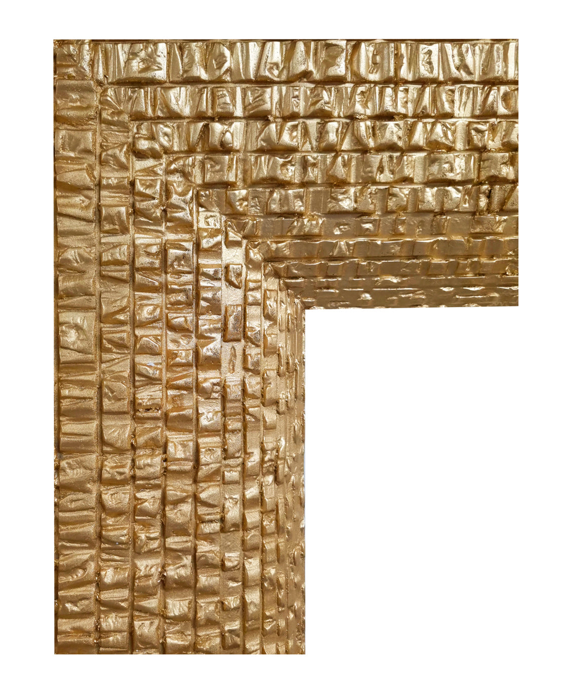 Espejo de Pared Ascia oro 95 x 159 cm