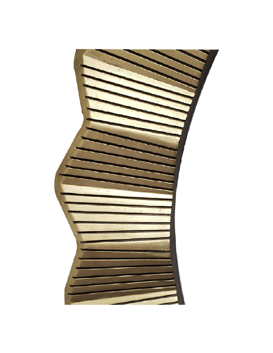 Espejo de pared Astral Oro de 115 cm diámetro