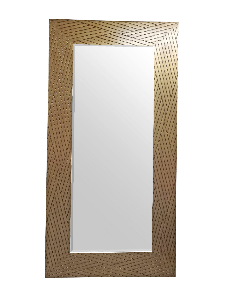 Espejo de Pared Marsella Oro 94 x 184 cm