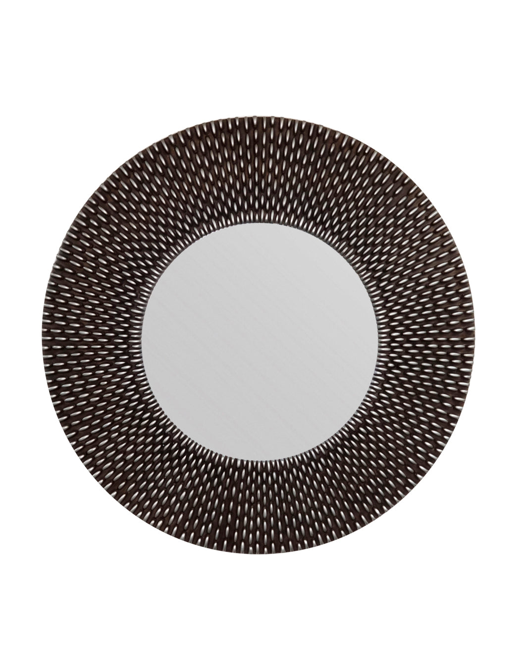 Espejo de Pared Avanti Bronce Redondo 112 cm Diámetro