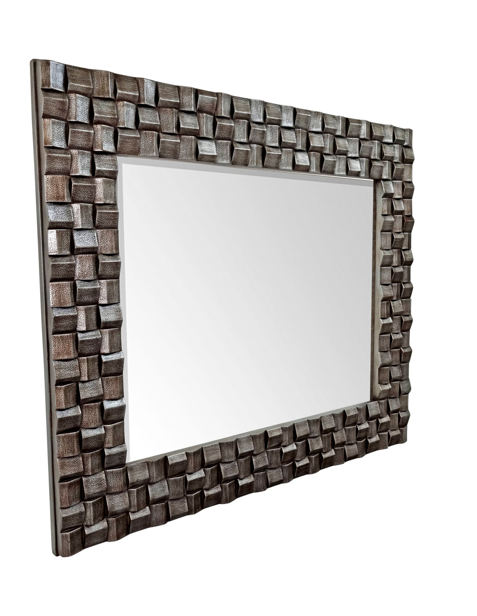 Espejo de Pared Trenti Plata 112 x 137 cm