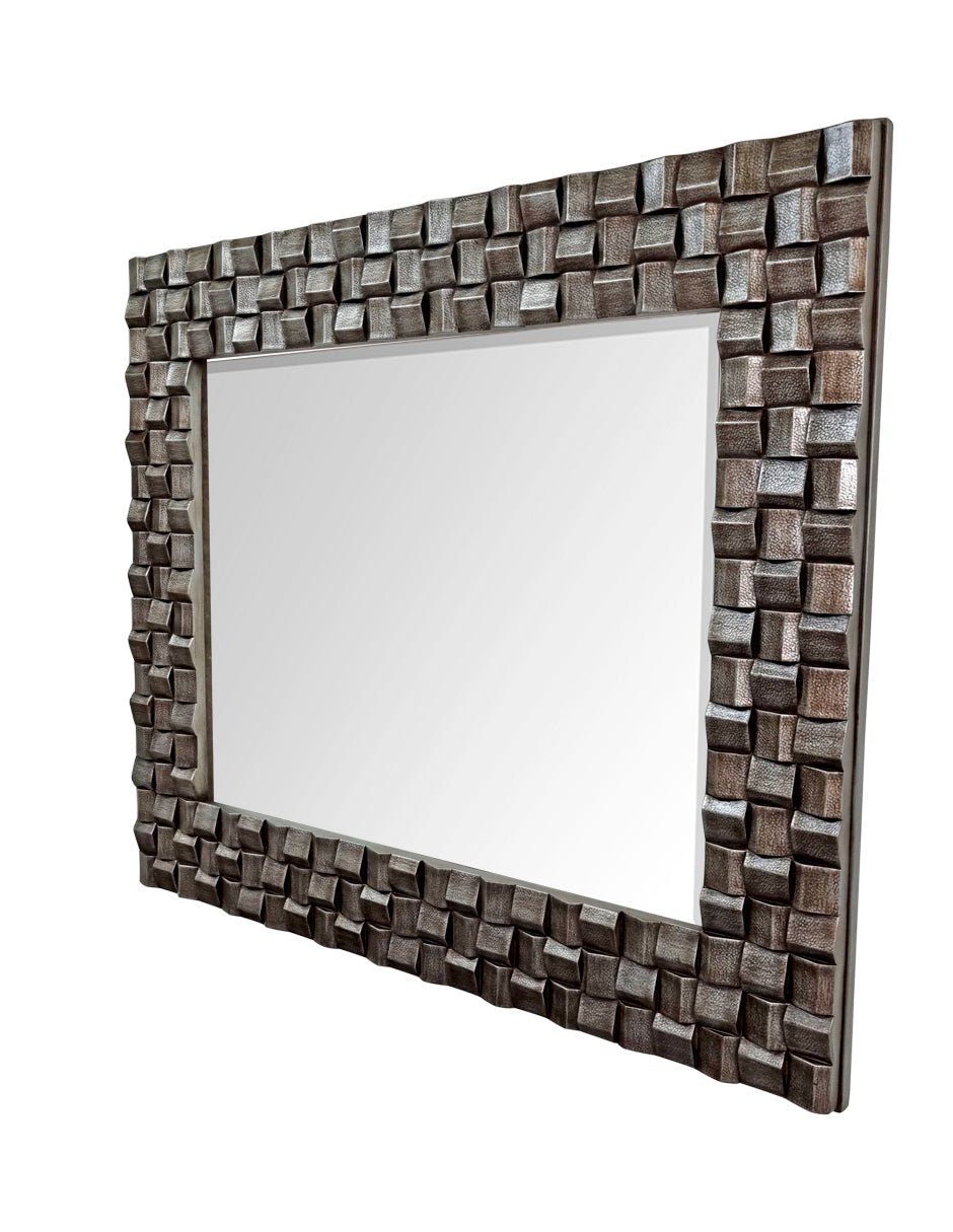 Espejo de Pared Trenti Plata 112 x 137 cm