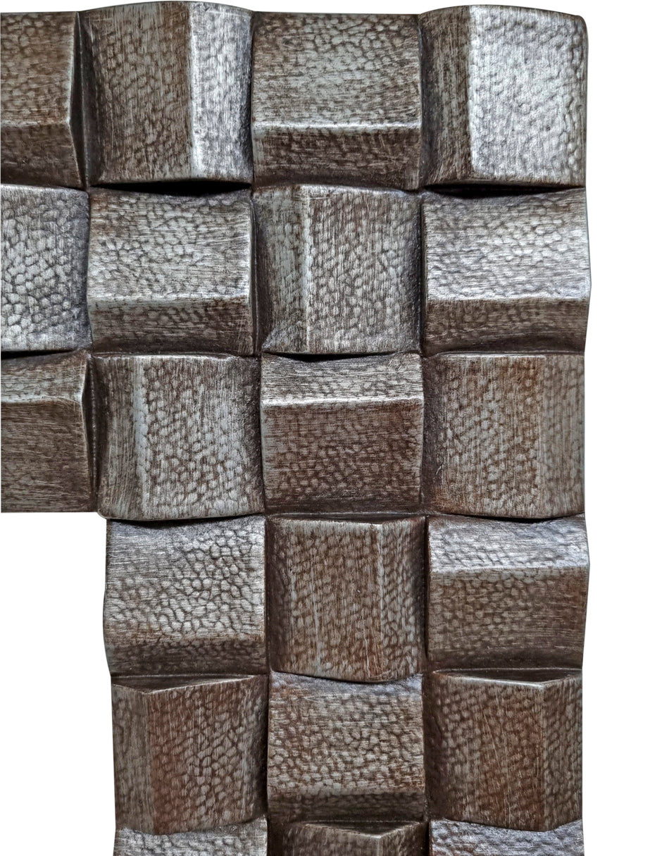 Espejo de Pared Trenti Plata 112 x 137 cm